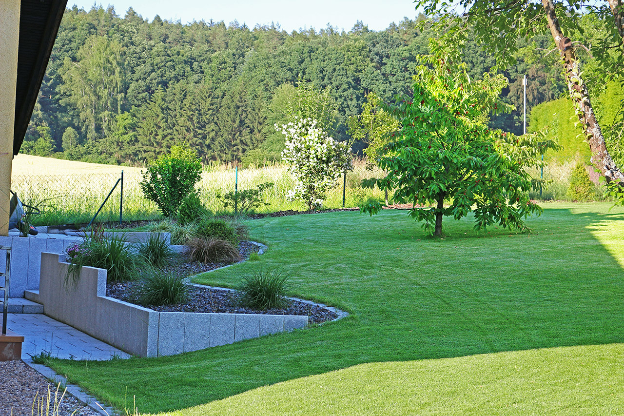 Gartenanlage in Mistelfeld